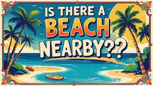 Is there a beach near Element Omaha Midtown Crossing in Omaha (Nebraska),NE
